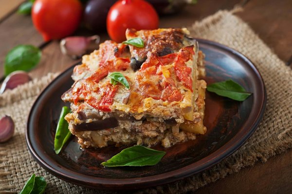 Can You Craft a Gourmet Vegetarian Moussaka with Lentils and a Bechamel Sauce?